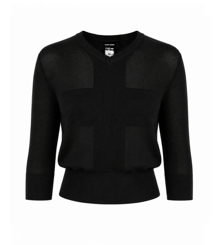 Club Venus - Brunswick Jumper Black